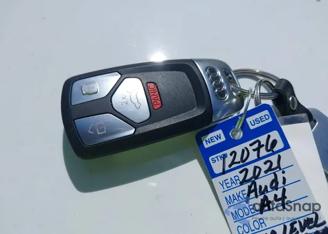 2021 Audi A4 Premium Plus 40 Tfsi Quattro S Tronic из США, поврежденный, VIN WAUBBAF46MN008077